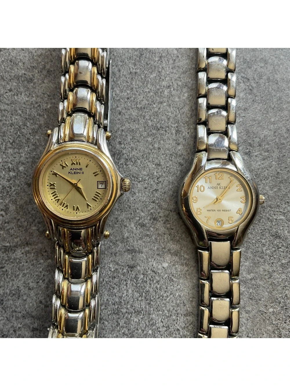 Beautiful Pair Of Anne Klein Womens Watches Both Watches Run Great A12
